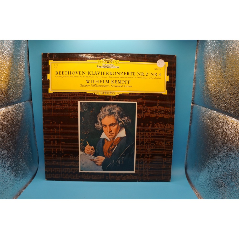 Beethoven Klavierkonzerte Nr. 2 & 4 Wilhelm Kempff Deutsche Grammophon 138 775
